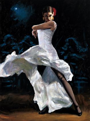 Picture of Flamenca de Blanco