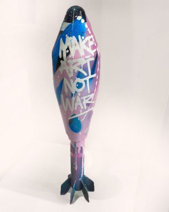 Picture of Make Art not War- Bomb Sculpture