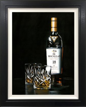 Picture of Blame it on the Whisky- Canvas