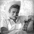 Picture of Smoking Gun- James Dean- Black and White