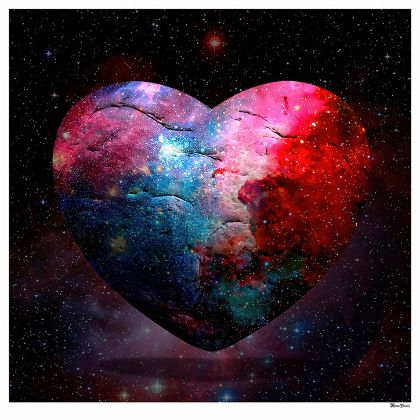 Picture of Cosmic Heart- Large