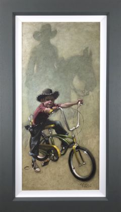 Picture of Move 'em on, head 'em up.. Rawhide- Canvas Deluxe