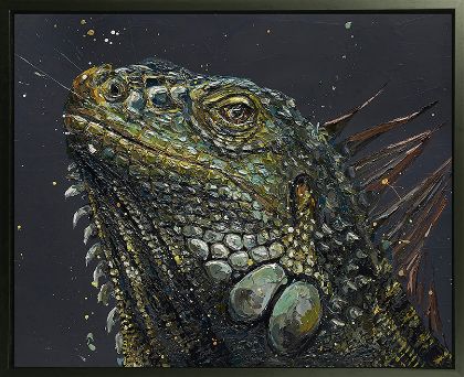 Picture of Pop- Hand Embellished Canvas