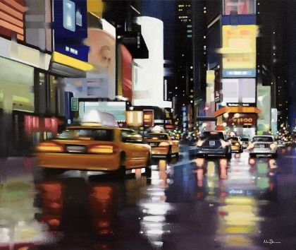 Picture of New York City Motion - Canvas