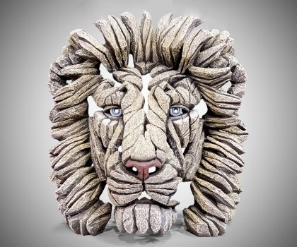 Picture of Lion Bust in White