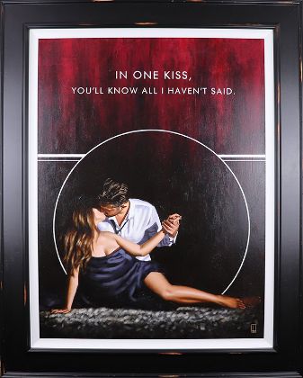 Picture of In One Kiss - Canvas