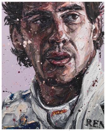 Picture of Senna Williams 2018 - Canvas