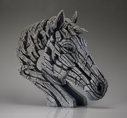 Picture of Horse Bust - White