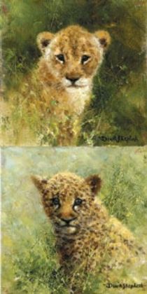 Picture of Lion & Leopard Cubs - Mini Collection